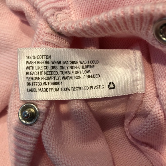 Cat & Jack One Piece Footless Pink Outfit 3-6M Knit Heart - Picture 4 of 4